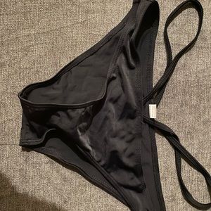 Unknown brand black bikini bottoms